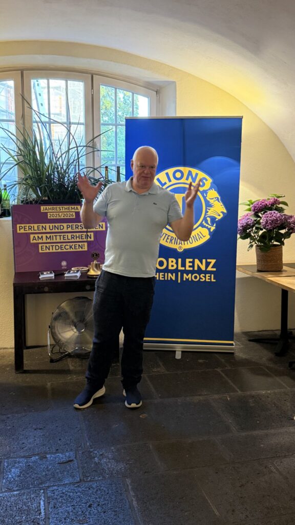 Stephan Brodmerkel präsentiert das Jahresthema Perlen und Personen am Mittelrhein entdecken